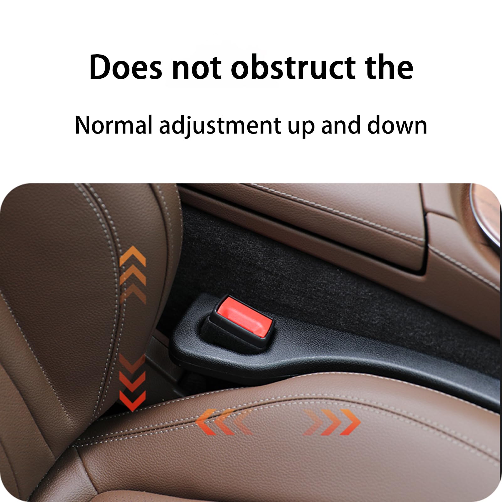 Remplissage Siege Voiture Lot De 2 Remplisseurs D'espace Pour Siège De Voiture, Remplisseur D Eptchn Dual-slot Car Seat Gap Organizer