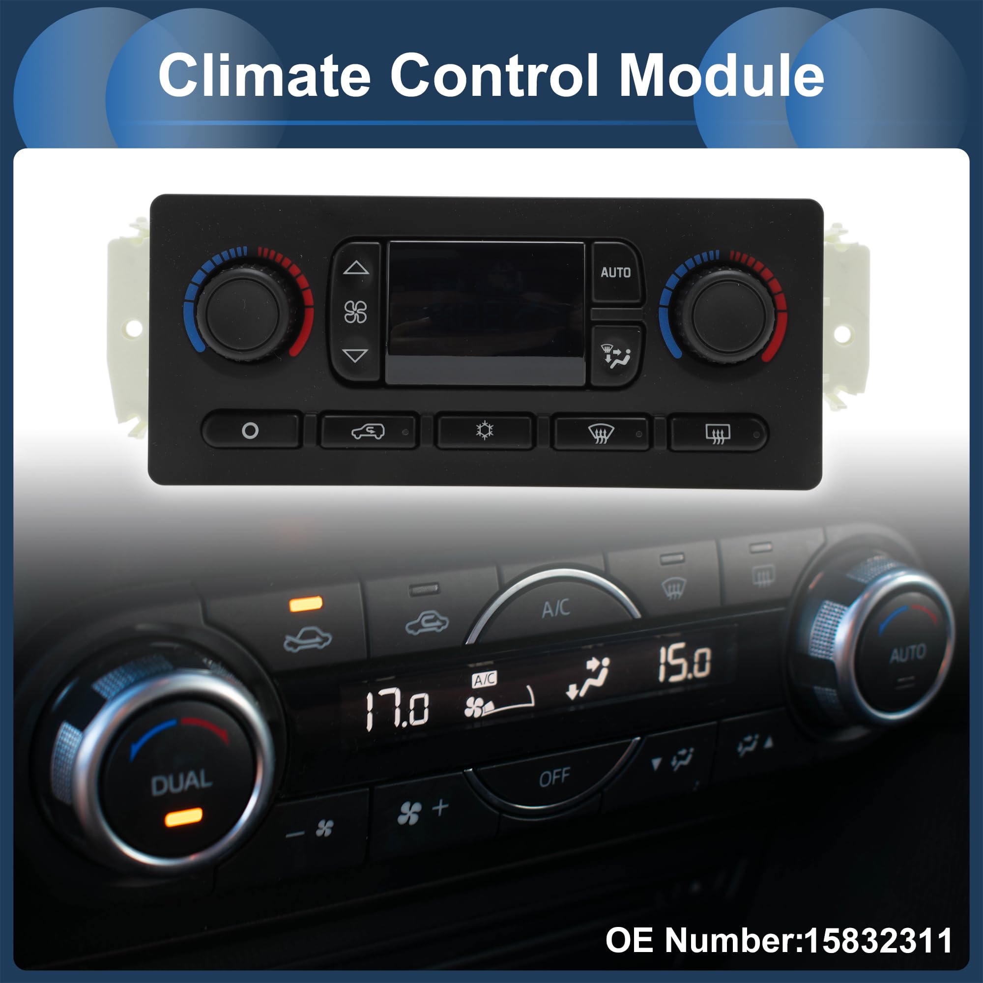 Amazon.com: INFINAUTO No.15832311 Climate Control Module for