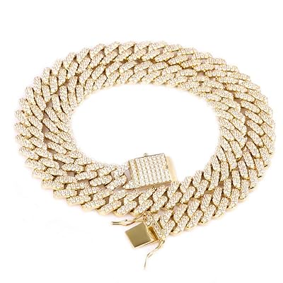 MEENAZ Mc Stan Chain Cuban Link Chain for Men Women Cote dIvoire
