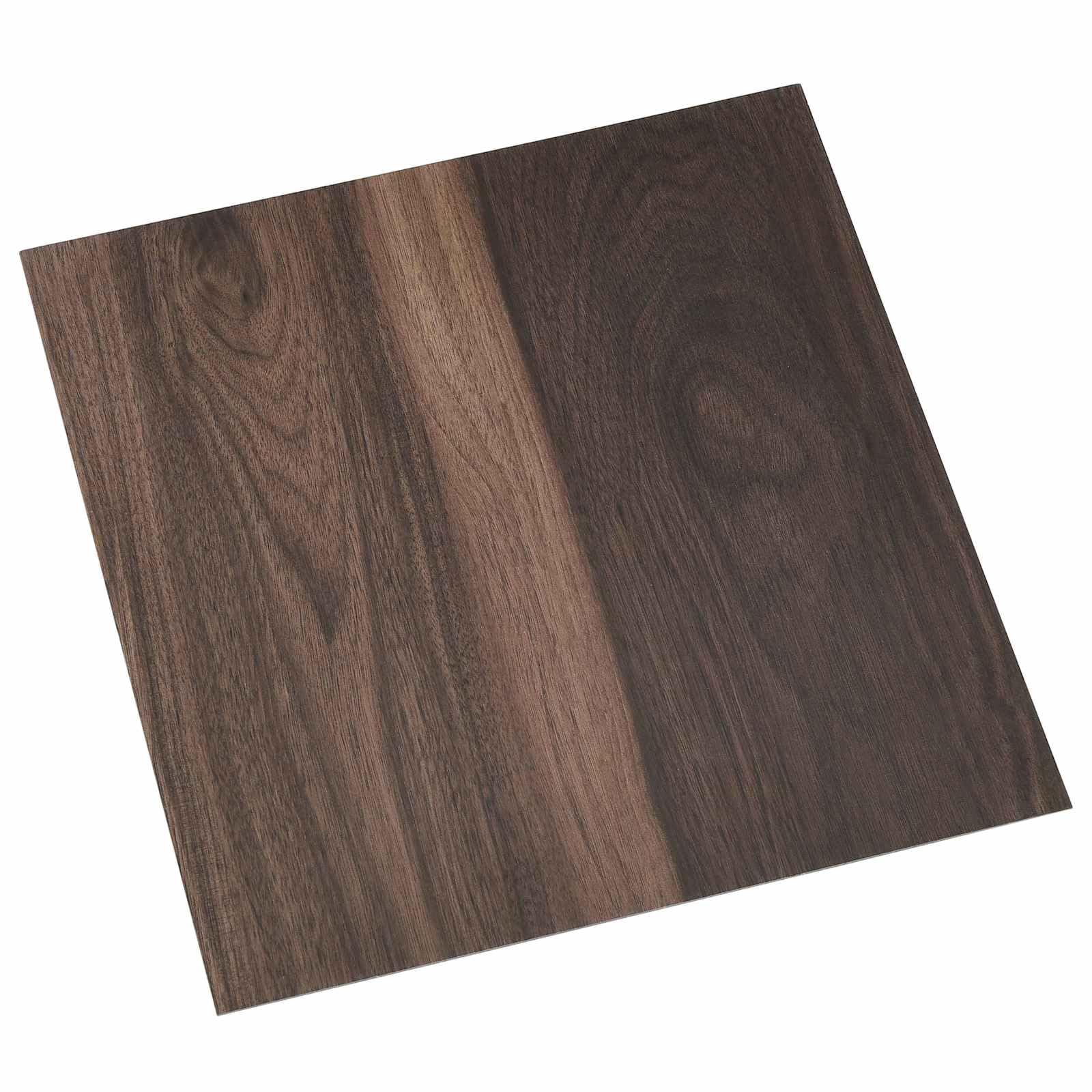 Samoprzylepne deski podłogowe z PCW, 30,5 x 30,5 cm, 20 sztuk, laminat, parkiet, płytki winylowe, do salonu, sypialni, kuchni, korytarza, z izolacją akustyczną i łatwym układaniem