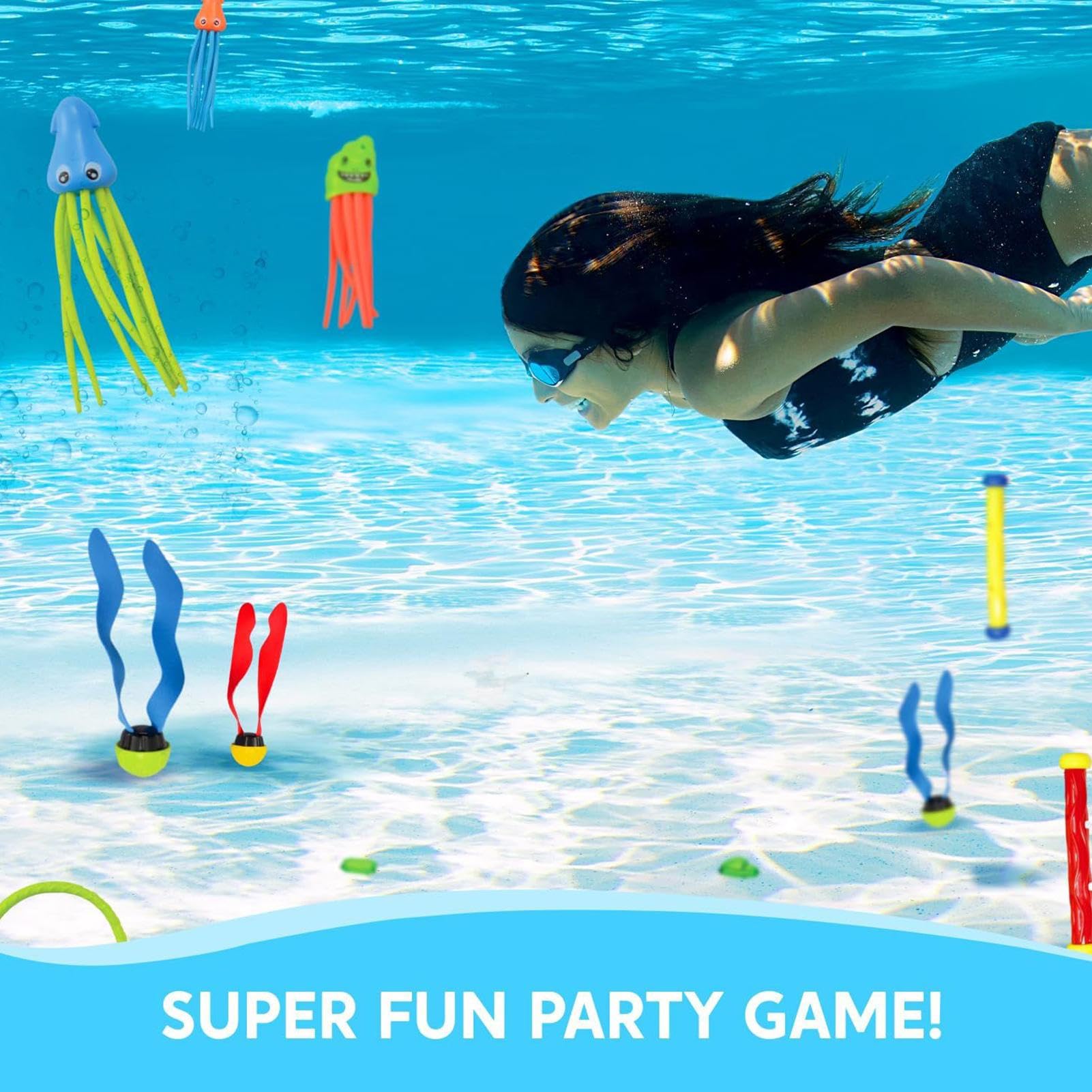 Générique plongée pour Piscine Multifonctionnel Portable coloré interactif