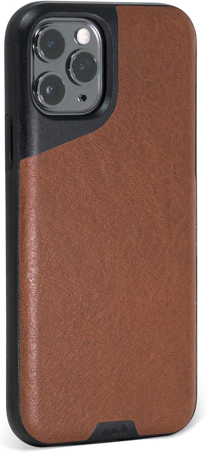 Crazy Clearance Mous - Protective Case for iPhone 11 Pro Max - Contour - Brown Leather - No Screen Protector
