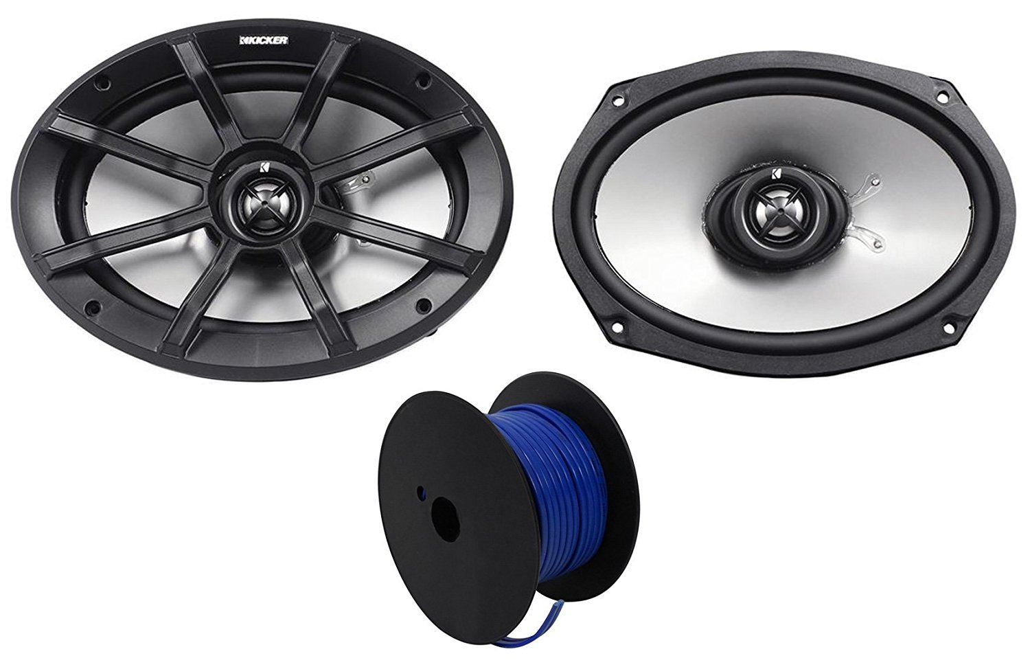 (2) Kicker 40PS694 6x9" 180w ATV/UTV/RZR/Motorcycle/Polaris Speakers