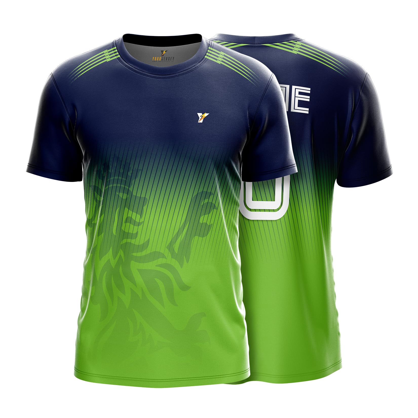 YOURJERSEY Bengaluru IPL Cricket Jersey 2025 Green Edition – Personalized with Name & Number for Kids, Men & Women-image-25