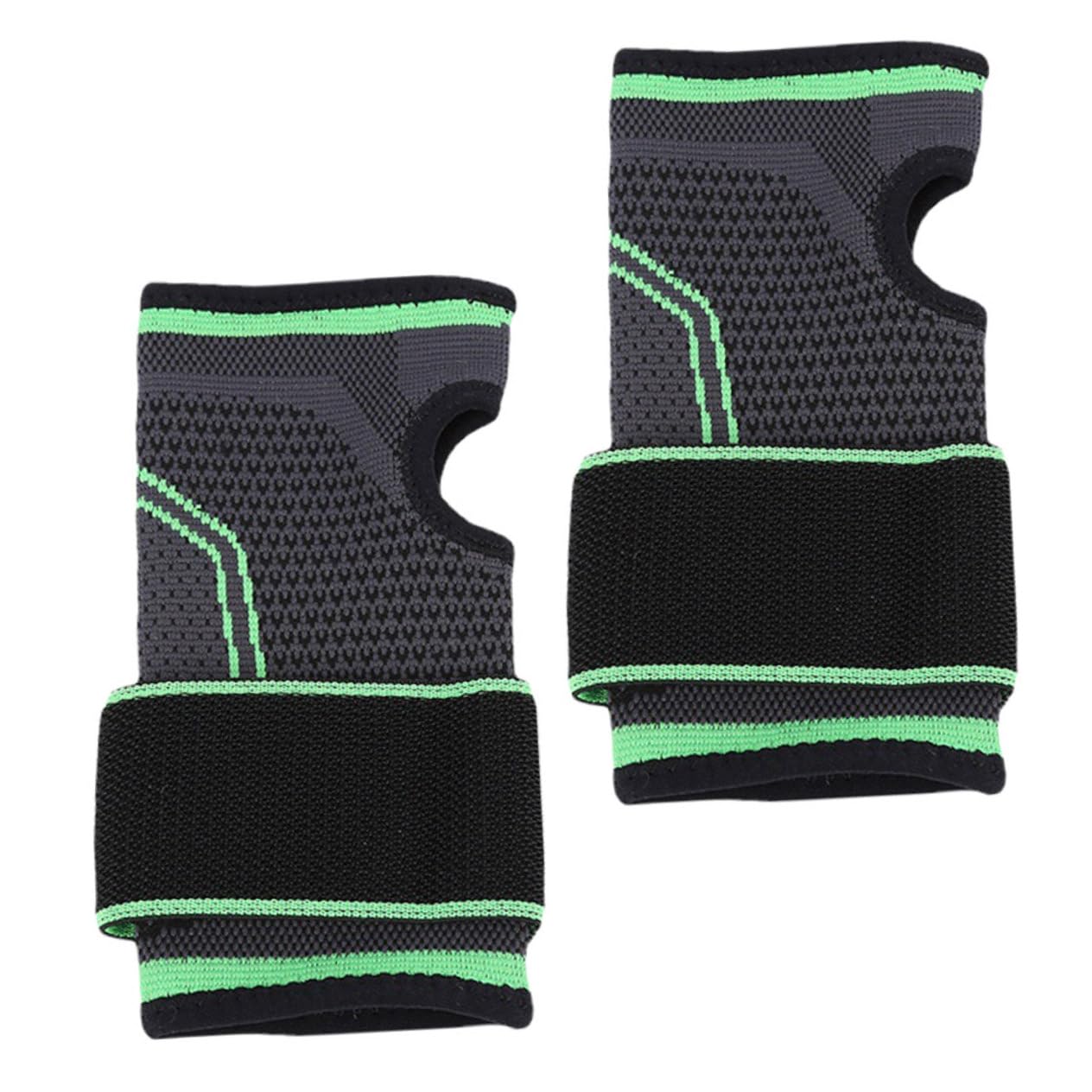 PartyKindom 2Pcs Sprain Wrist Support Band Ergonomic Wrist Cover for Sports Gym Fitness Weightlifting Basketball Running Climbing Comfortable and Breathable Design