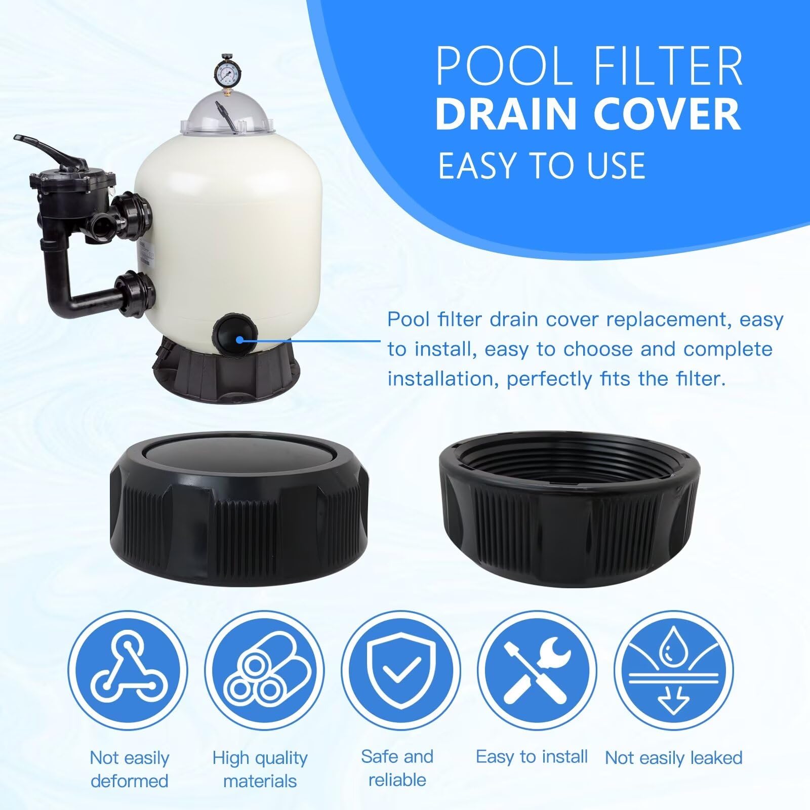 PACETAP 2er-Pack Spa-Filter Für PAS50SV-F2M – Passend Für Whirlpools & Artesian Spas