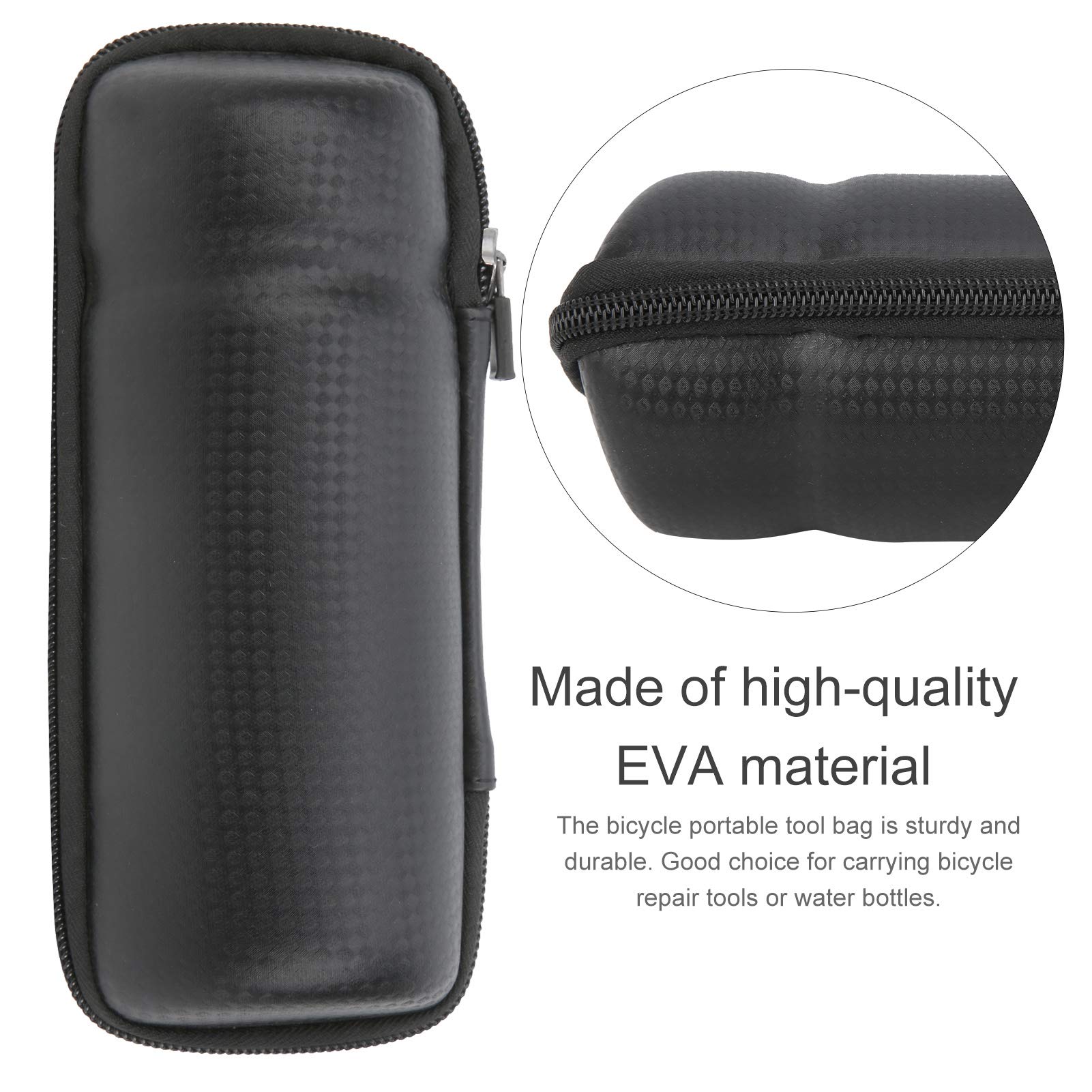VGEBY Borsa Rigida per Bici, Borsa per Mountain Bike Borsa Portatile Impermeabile per Telaio Portaborraccia per Bici Borsa Rigida per Attrezzi di Riparazione deposito portabiciclette