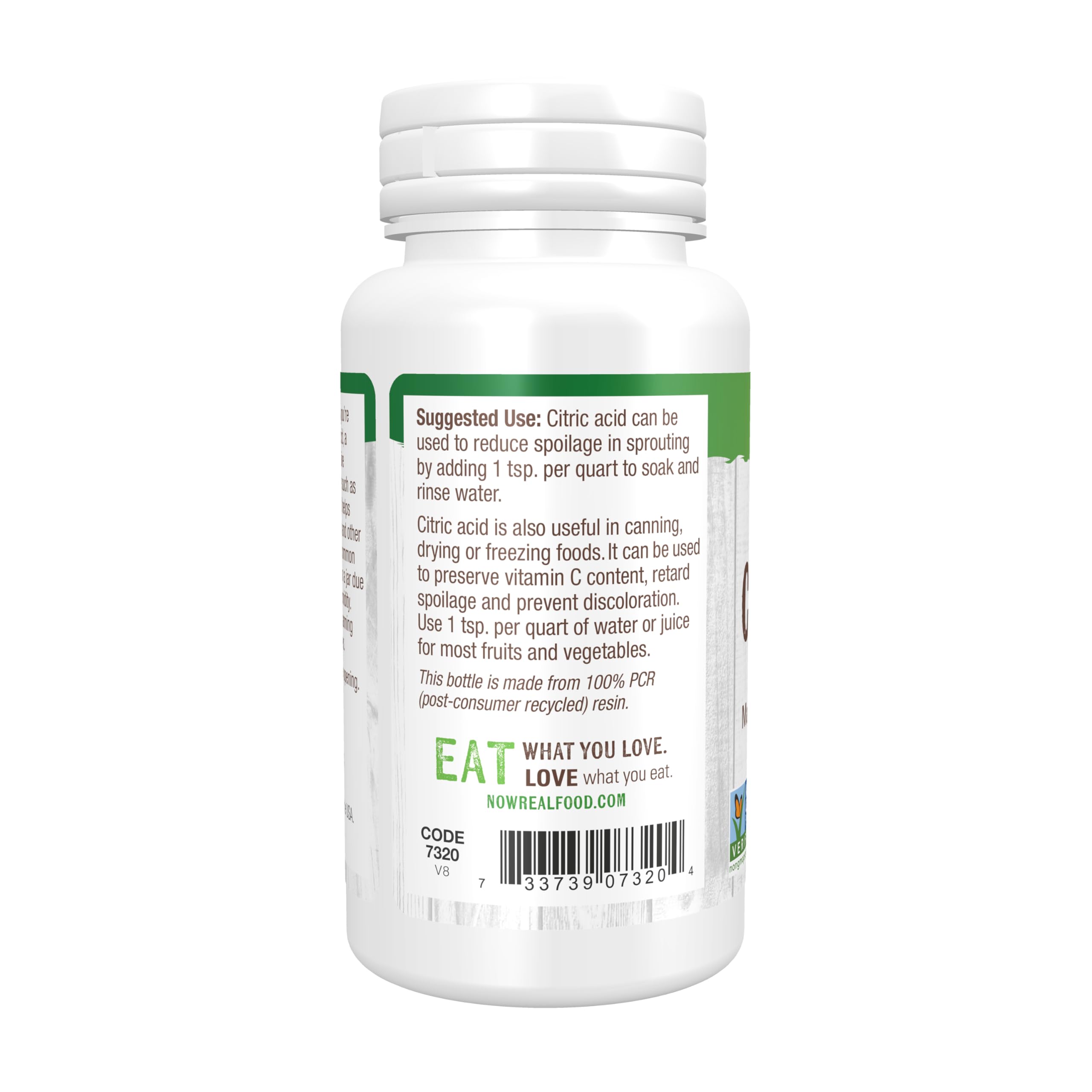 Now Acido Citrico Puro Al 100% - 110 g