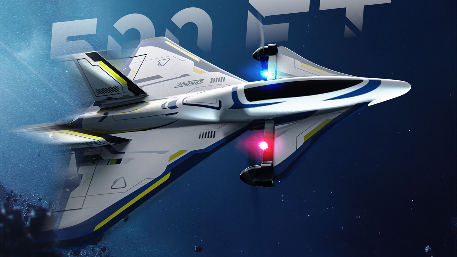 Z*E様 DEERC ブラシレスRC Amazon.com: DEERC 4CH Brushless RC Plane,Sci-Fi Remote Control Jet