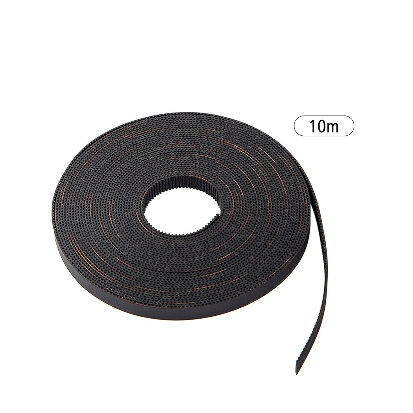 parti della stampante Parti Cinghia di gomma di distribuzione aperta GT2 universale in gomma rinforzata con fibra di vetro 10 mm 5 metri 1 pz per parti di riparazione della stampante 3D (dimensioni: 1