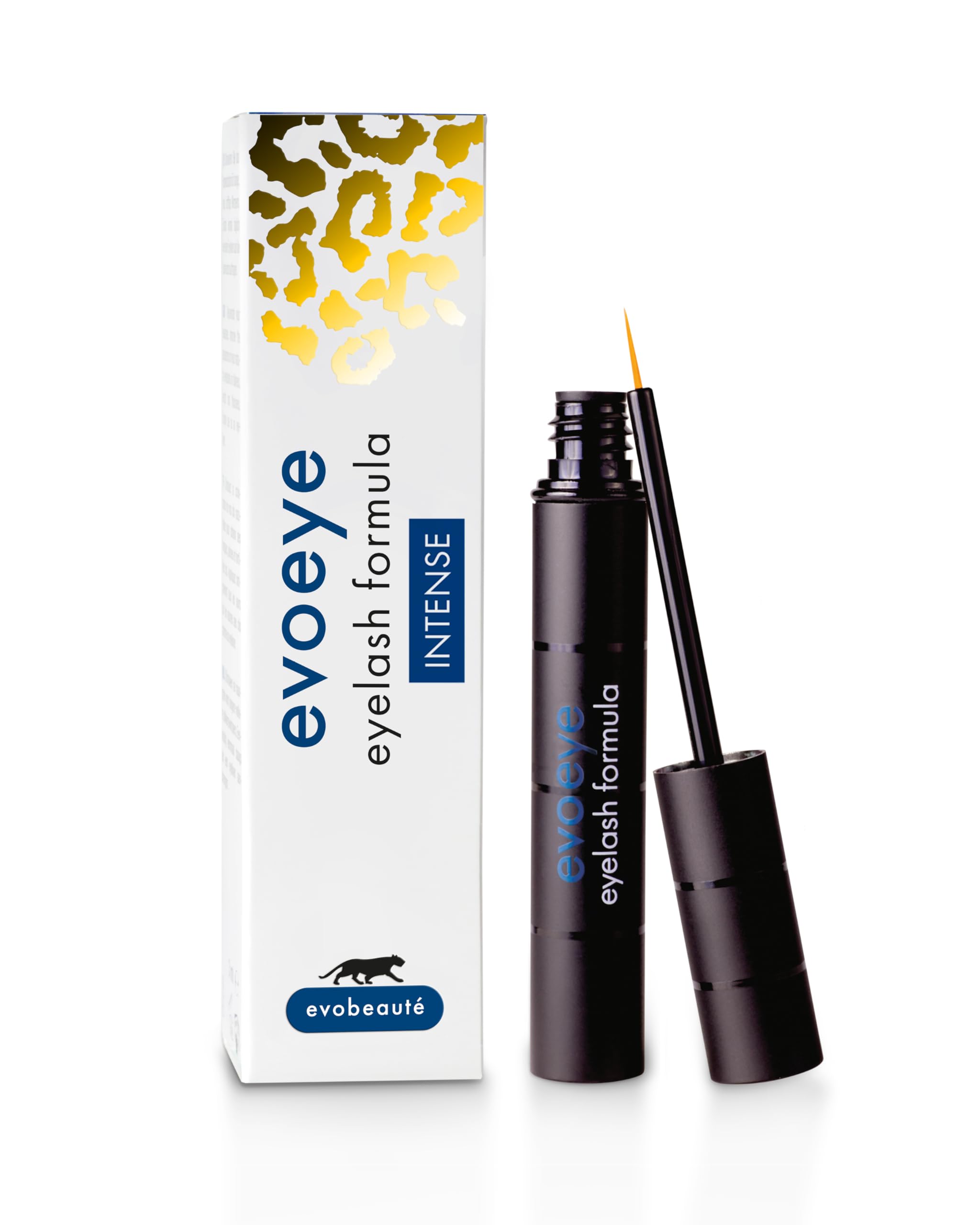 evoeye Eyelash Formula INTENSE 1 ml | Sérum de pestañas con booster intensivo para pestañas más largas y densas en 8–12 semanas