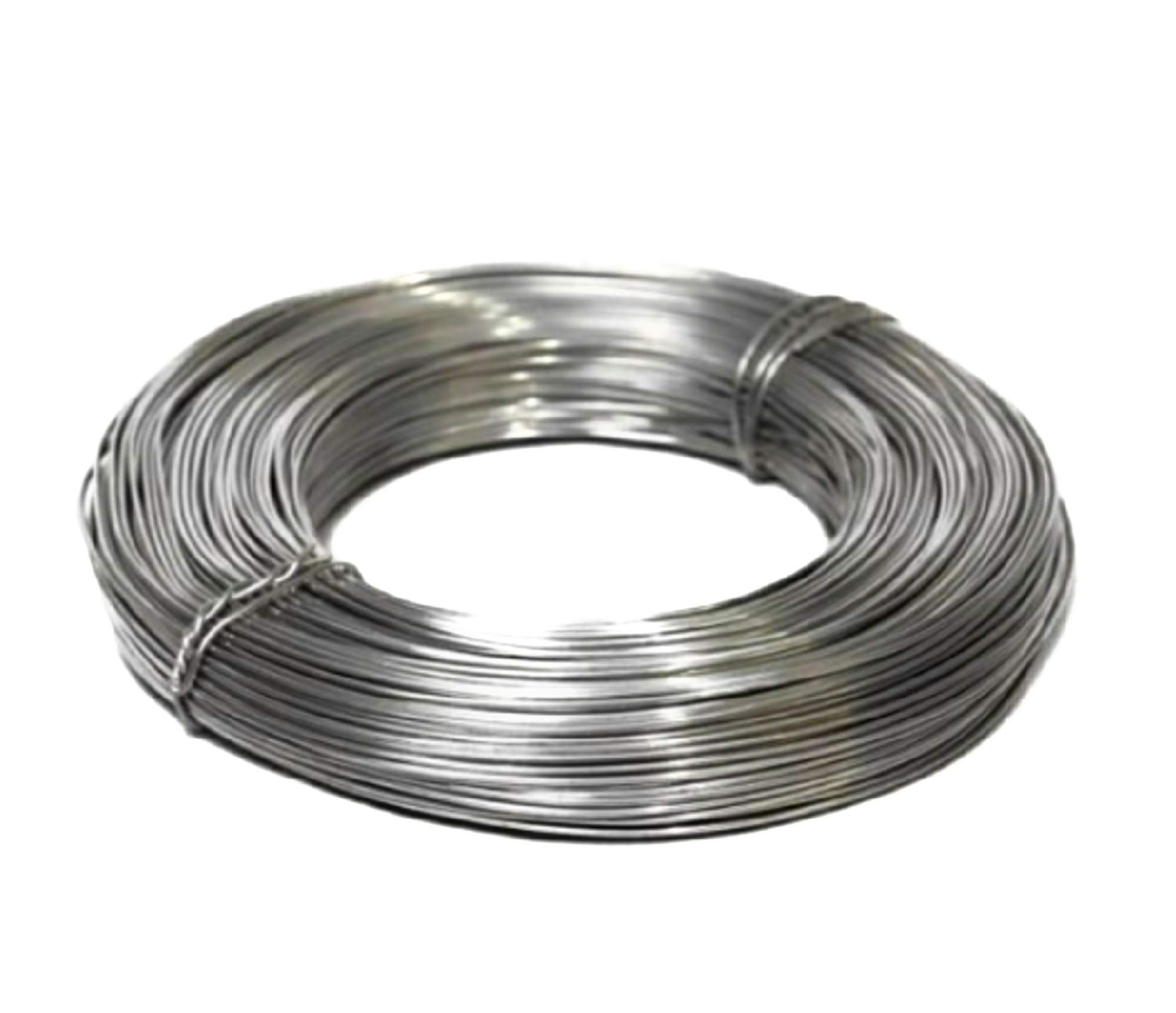 33ft Silver Bare Aluminum 18 Gauge / 1.22 mm Craft & Modelling Wire for Model Making and Multi Purpose use