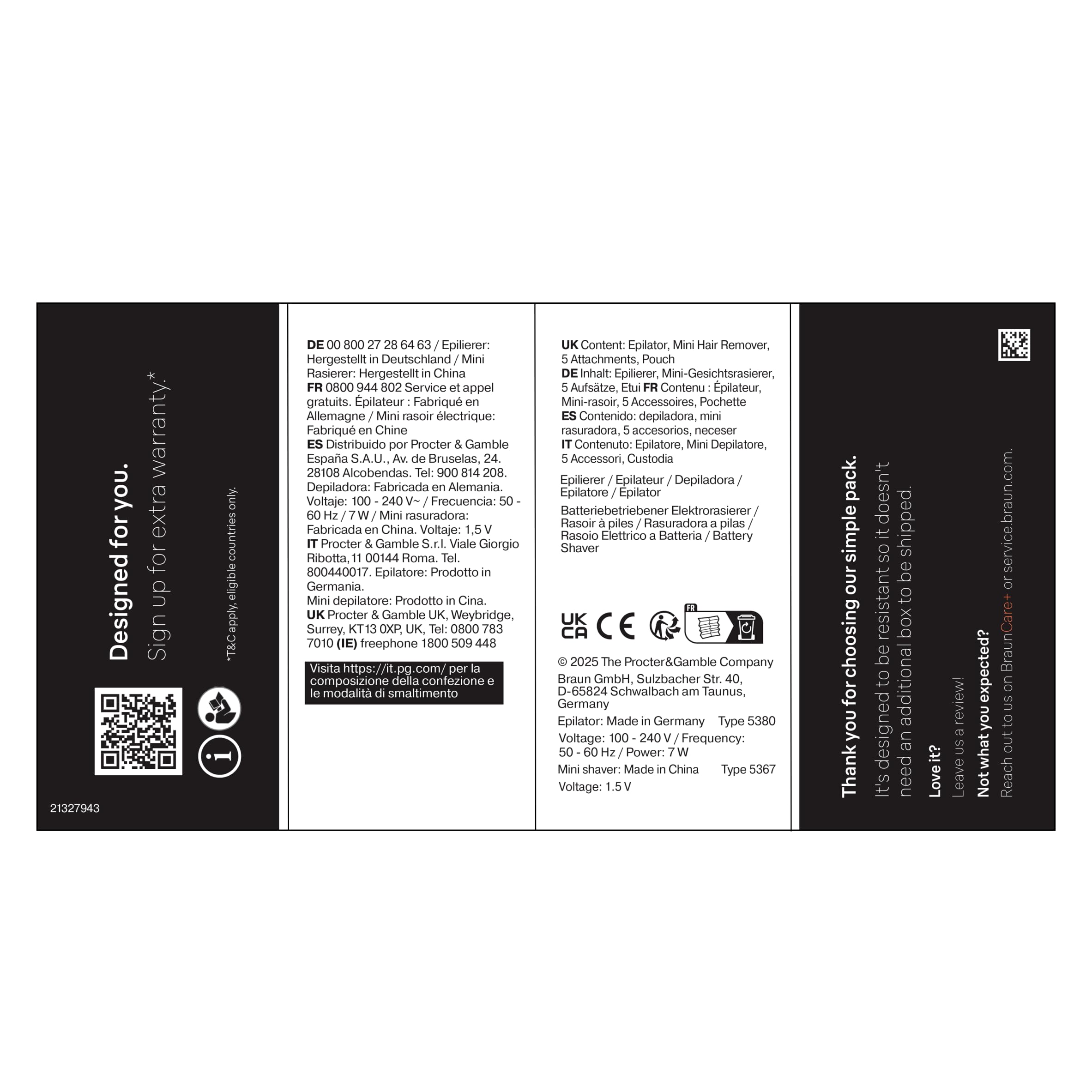 Braun Silk Epil 9 SkinSpa, damski depilator elektryczny z elastyczną główką, mokra i sucha, długotrwała gładka skóra, szczotka złuszczająca, akcesoria do masażu ciała, głowica ślizgowa, nasadka