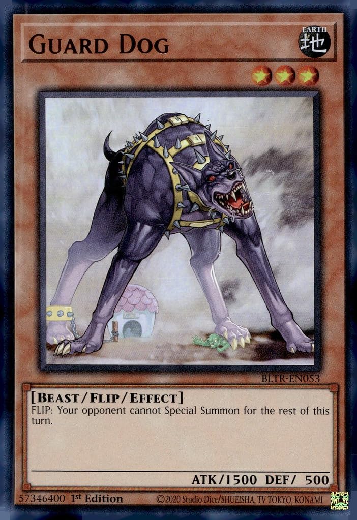 Amazon.com: Guard Dog - BLTR-EN053 - Ultra Rare - 1st Edition