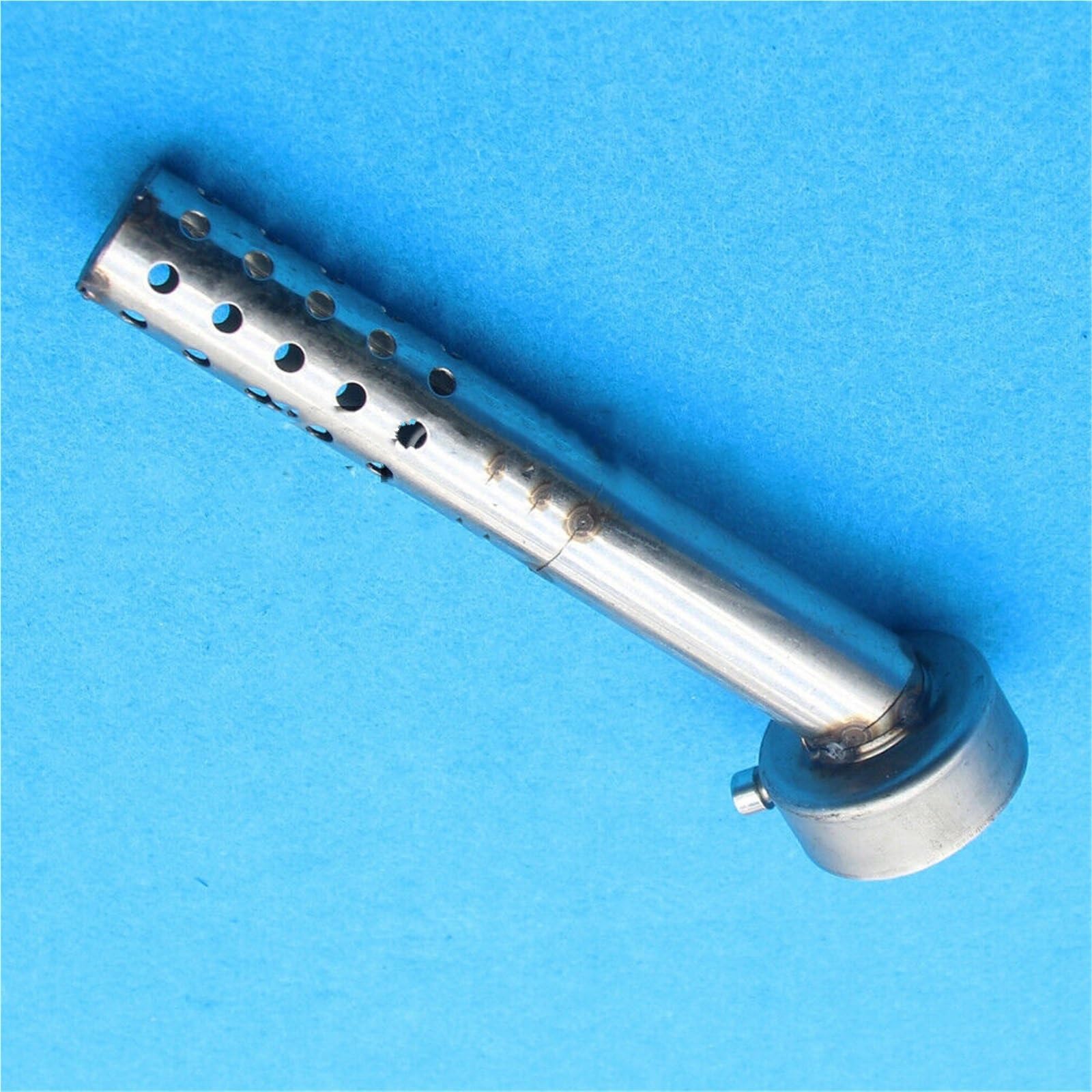 Punta di Scarico Coda Silenziatore di scarico angolato da 48 mm per motociclette, inserto deflettore, può piegarsi, silenziatore DB Killer, attrezzature per Terminali di scarico per auto