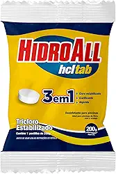 HCL TABLETE HCL 3 EM 1 - TRIPLA AÇÃO 200 GRAMAS, Branco -1 unidade