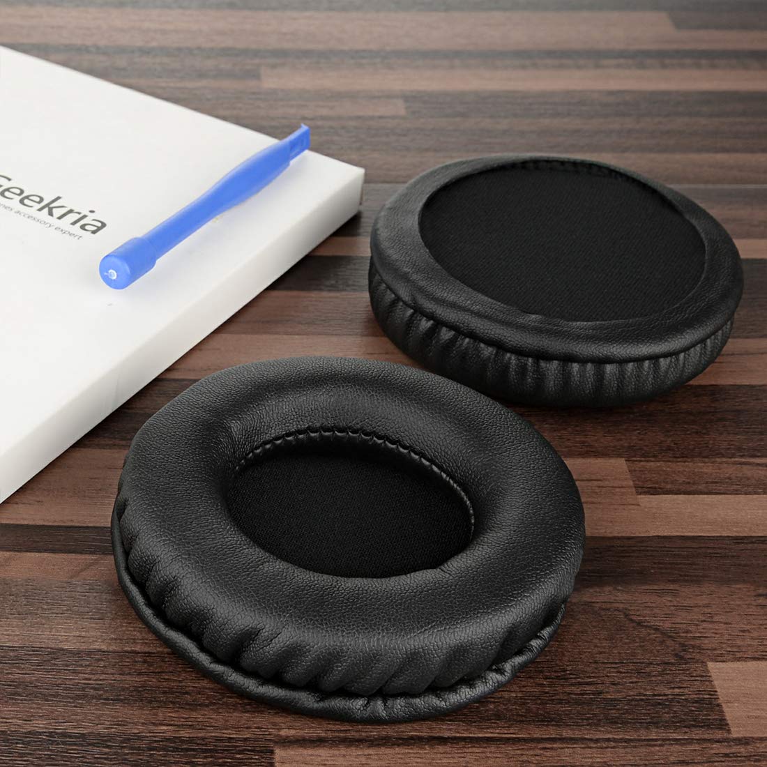 Annadue Kopfhörer Ohrpolster – Ersatz Für Audio-Technica & Sony Modelle, Schwarz