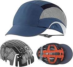 Gorra Seguridad Aerolite - Mas Ligera, Polygiene® Tech - Pro Antigolpes - Visera 5 cm - Norma: EN 812 - Usos: Bricolaje, Industrial, Electricistas, Fontanero, Logística - Color: Azul Marino