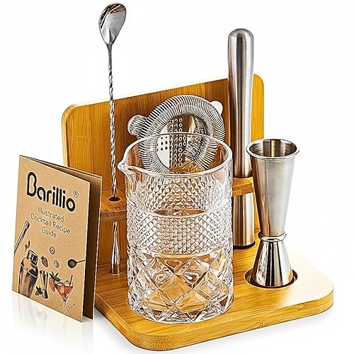 Barillio Crystal Mixing Glass Set