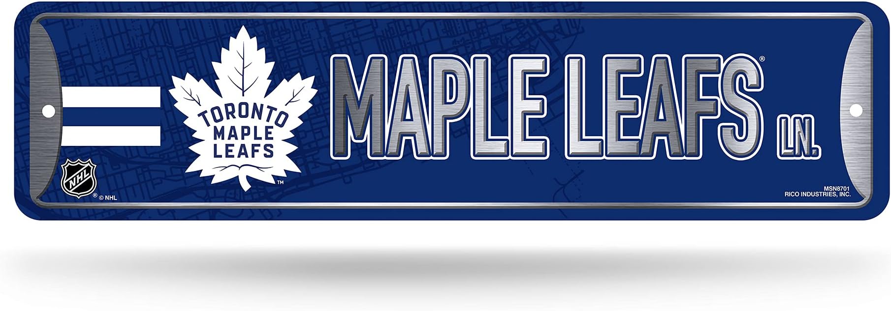 NHL Hockey Metal Street Sign