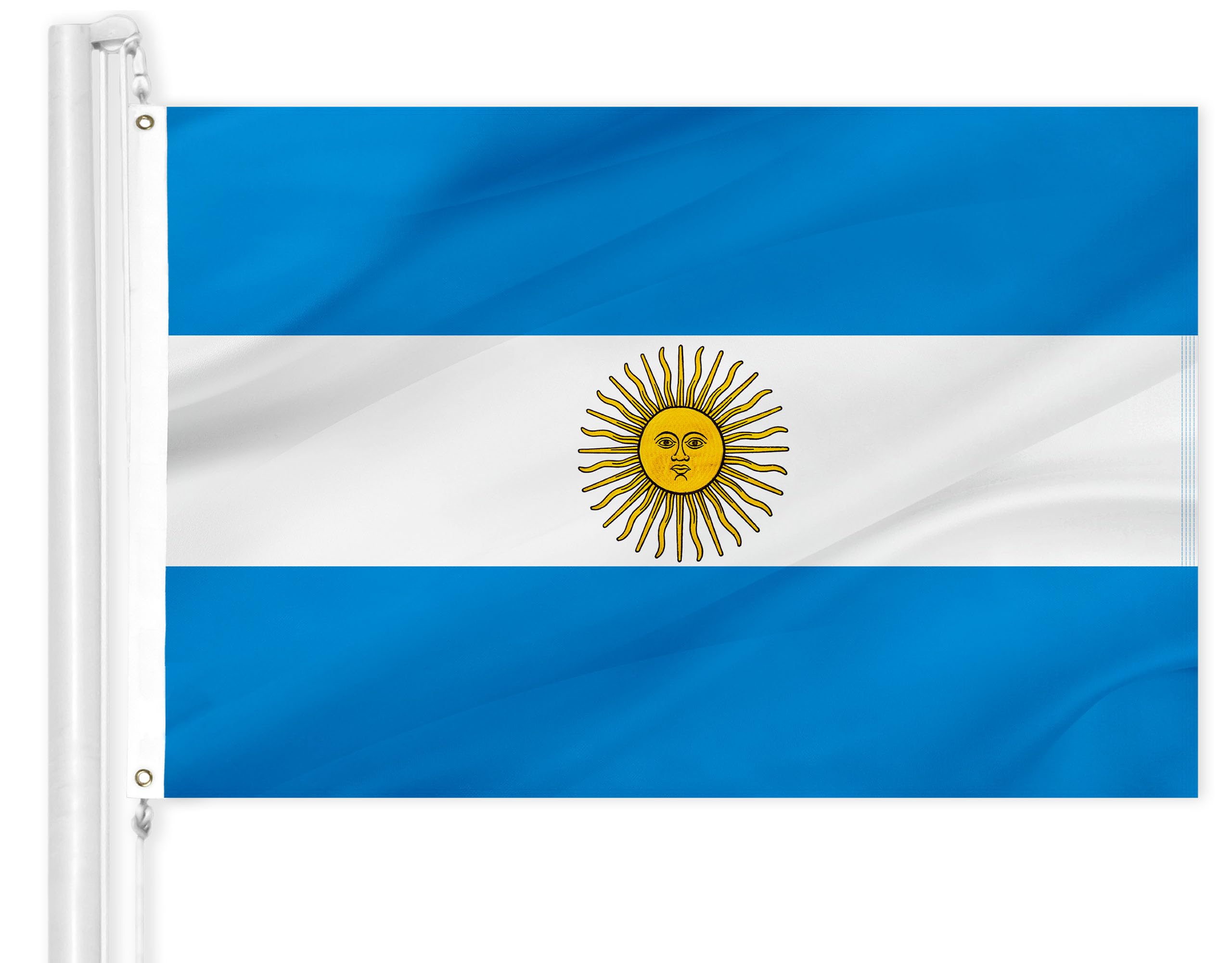 Amazon.co.jp: G128 アルゼンチンアルゼンチン国旗 | 3x5フィート