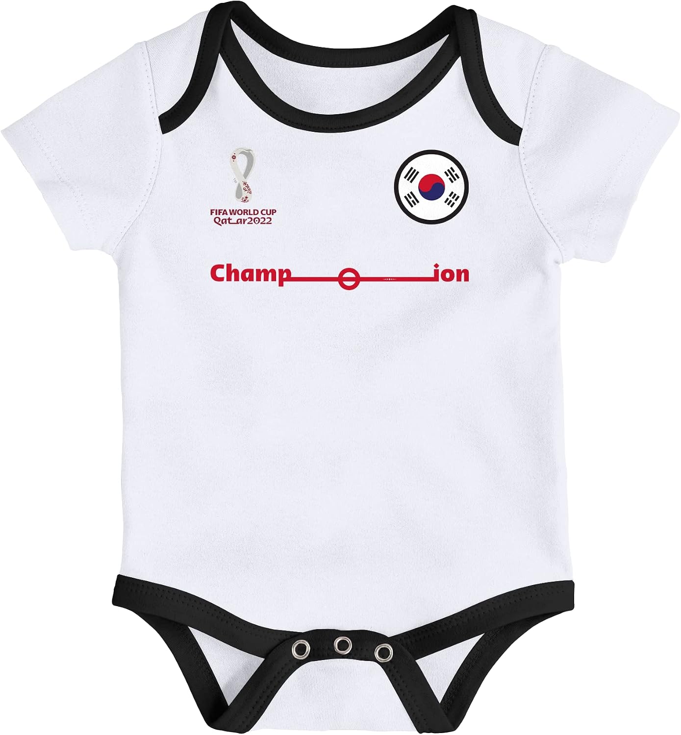 Outerstuff International Soccer Unisex Kids Fifa World Cup 3 Piece Onesie Set