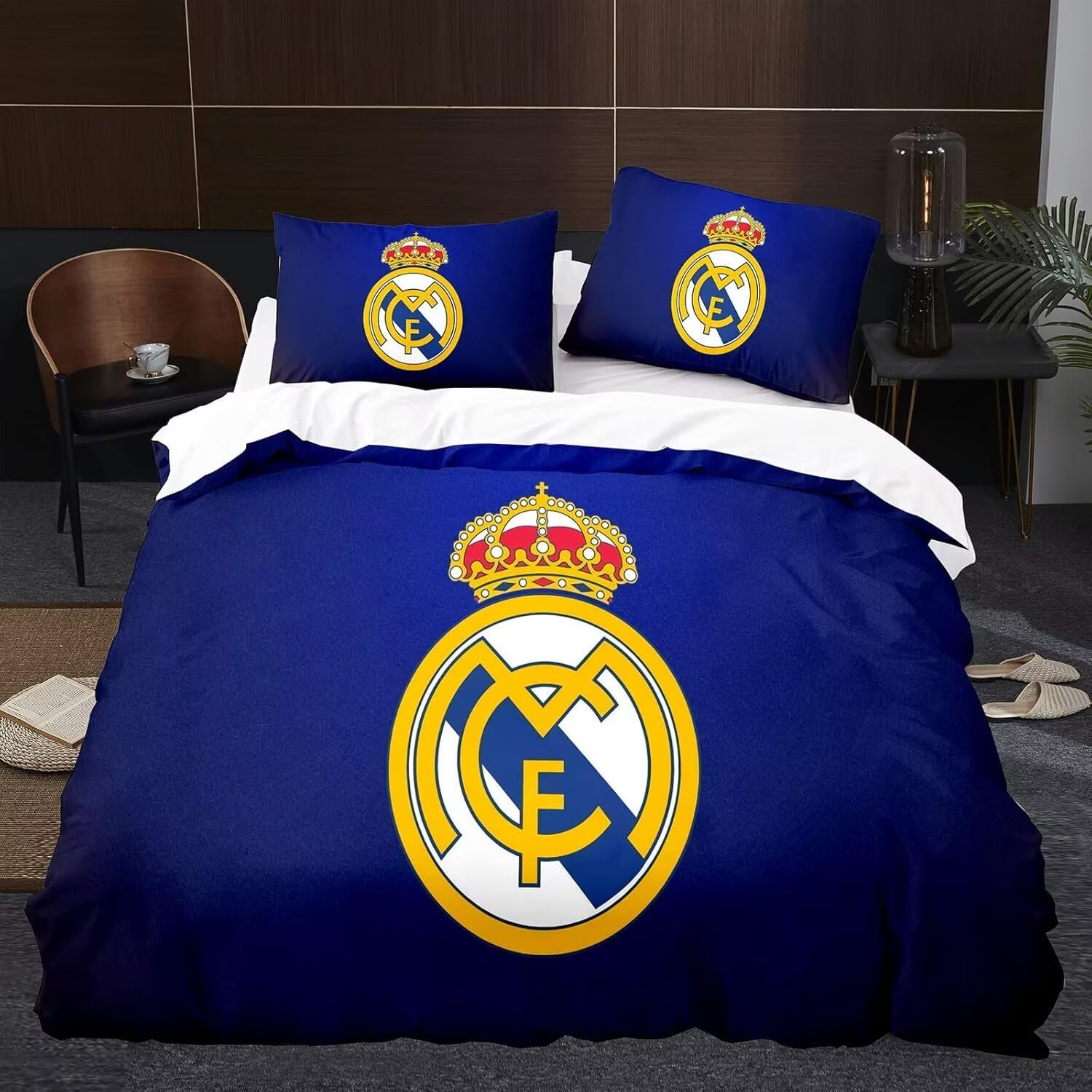 SHAARI Fundas Nórdicas Cama 105 de 3 Piezas - Fundas Poliéster Nórdico 180x220cm con 2 Fundas de Almohada 50x75cm
