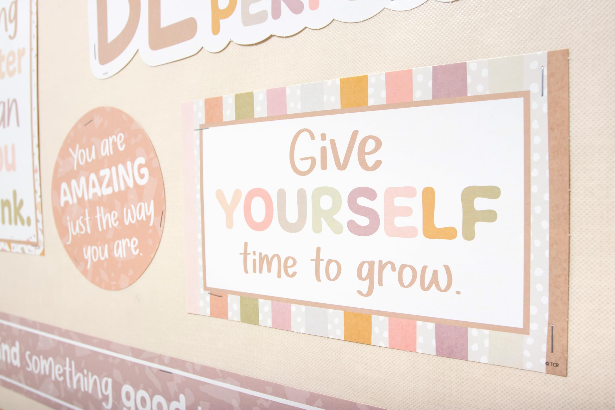 Teacher Created Resources Terrazzo Tones Mini tablón de anuncios (TCR7210)