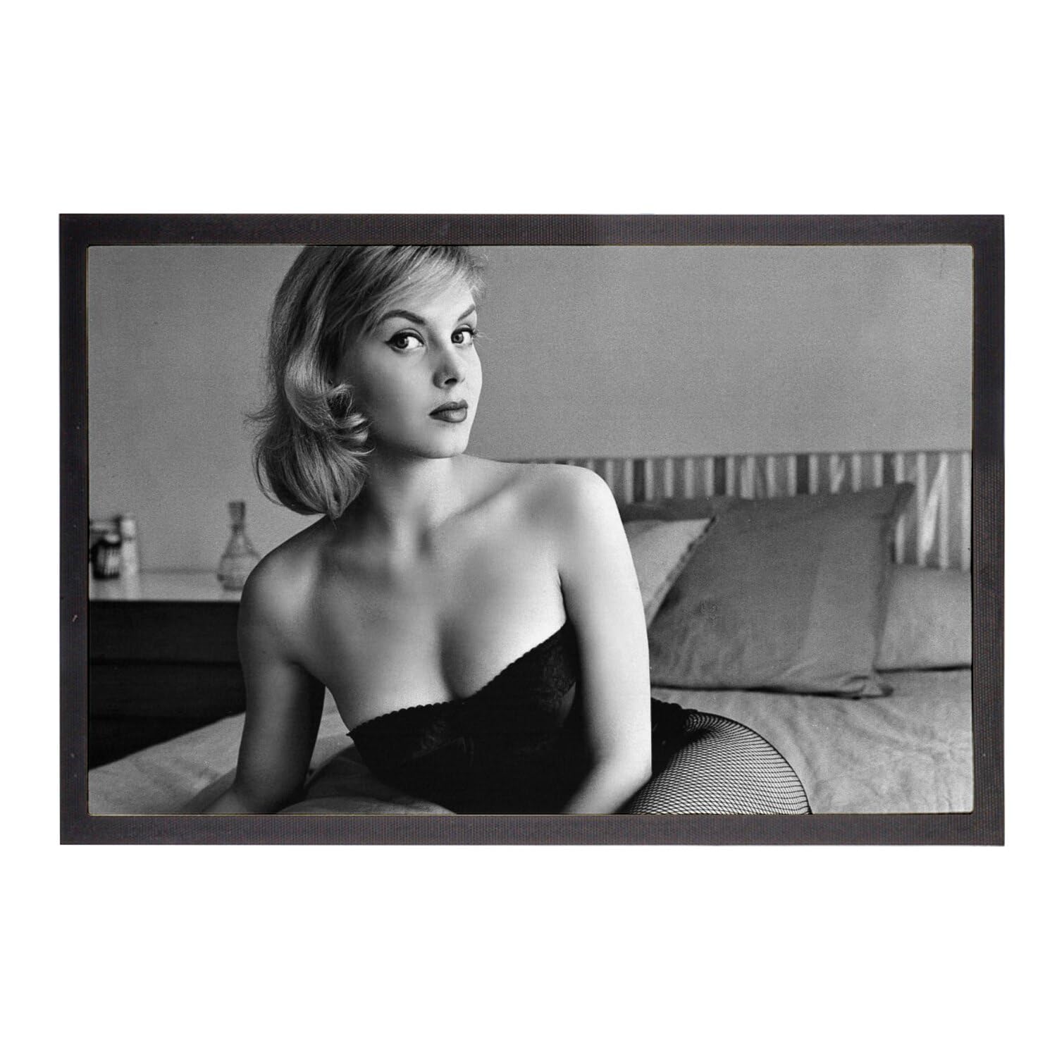 Corine Rottschafer paillasson nostalgie Miss Monde 1959 déco rétro