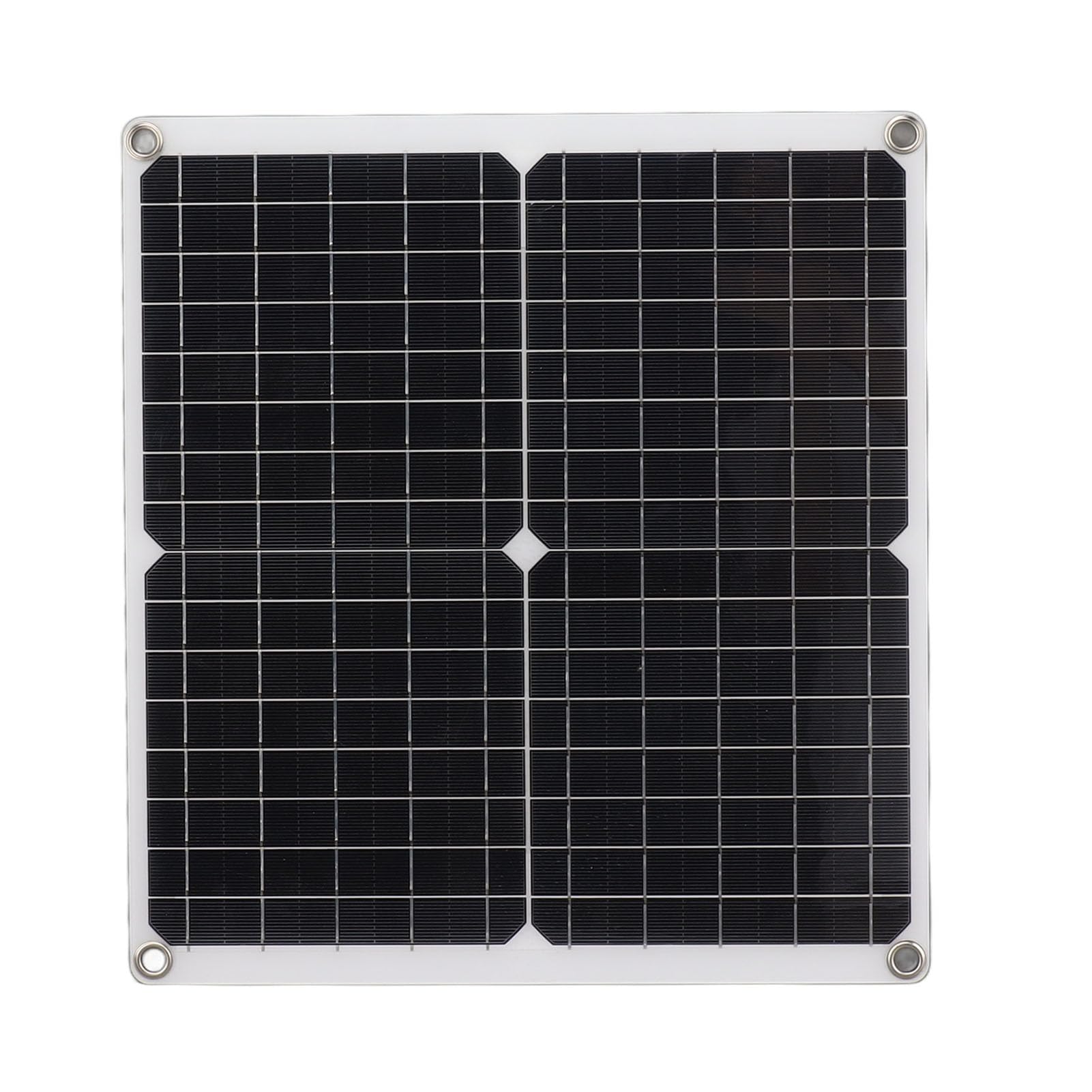 Modulo pannello solare da 25 W con controller da 100 A, caricabatterie solare ad alta efficienza per camper, campeggio, silicone monocristallino, installazione facile, kit completo