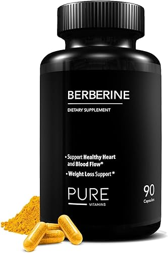 Miniatura 3 de Suplementos de berberina HCL de ultra alta resistencia de 1200 mg  90 cápsulas veganas  Suplemento de berberina orgánica para apoyo metabólico y