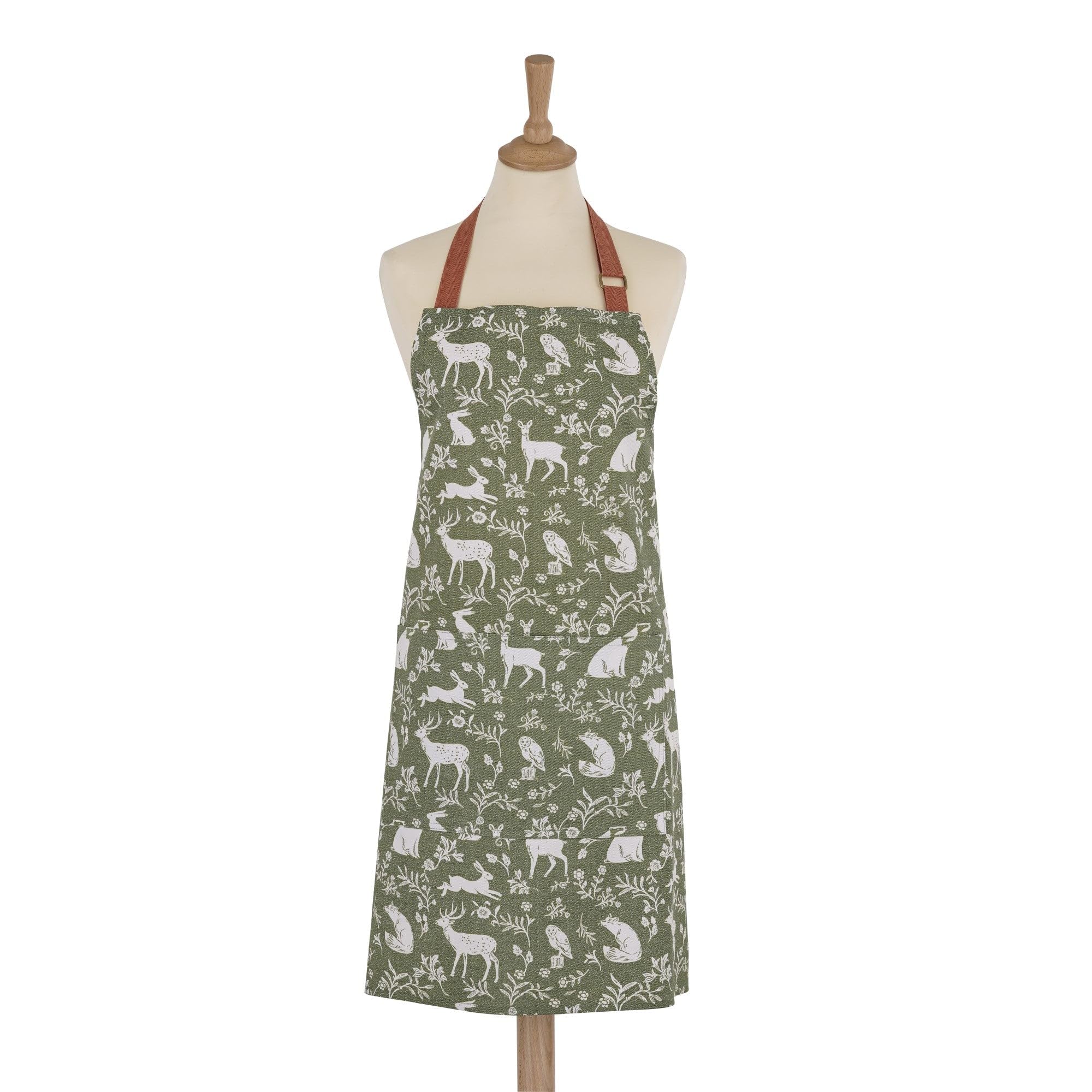 Ulster Weavers Sage - Forest Friends - Apron - Cotton - One Size In