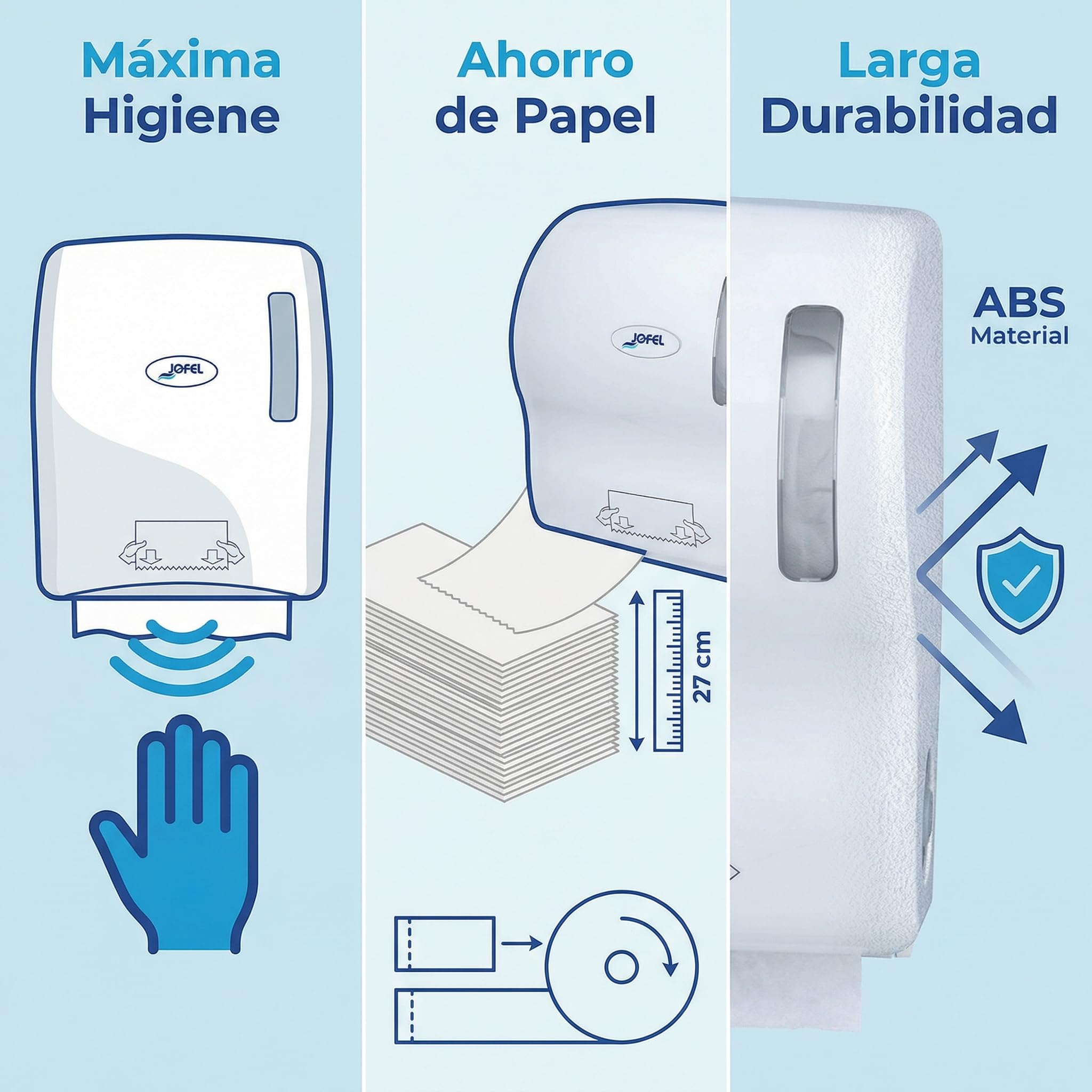 Jofel AG56000 Distributore automatico, bianco