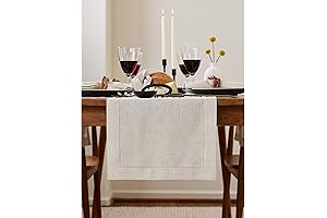Solino Home Table Runner Linen Light Natural
