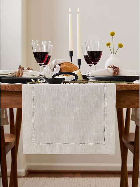 14 Kitchen Style Ideas for Cohesive Looks in Any Home 101 Solino Home Linen Light Natural Table Runner 72 Inches Long - 100% Pure ...