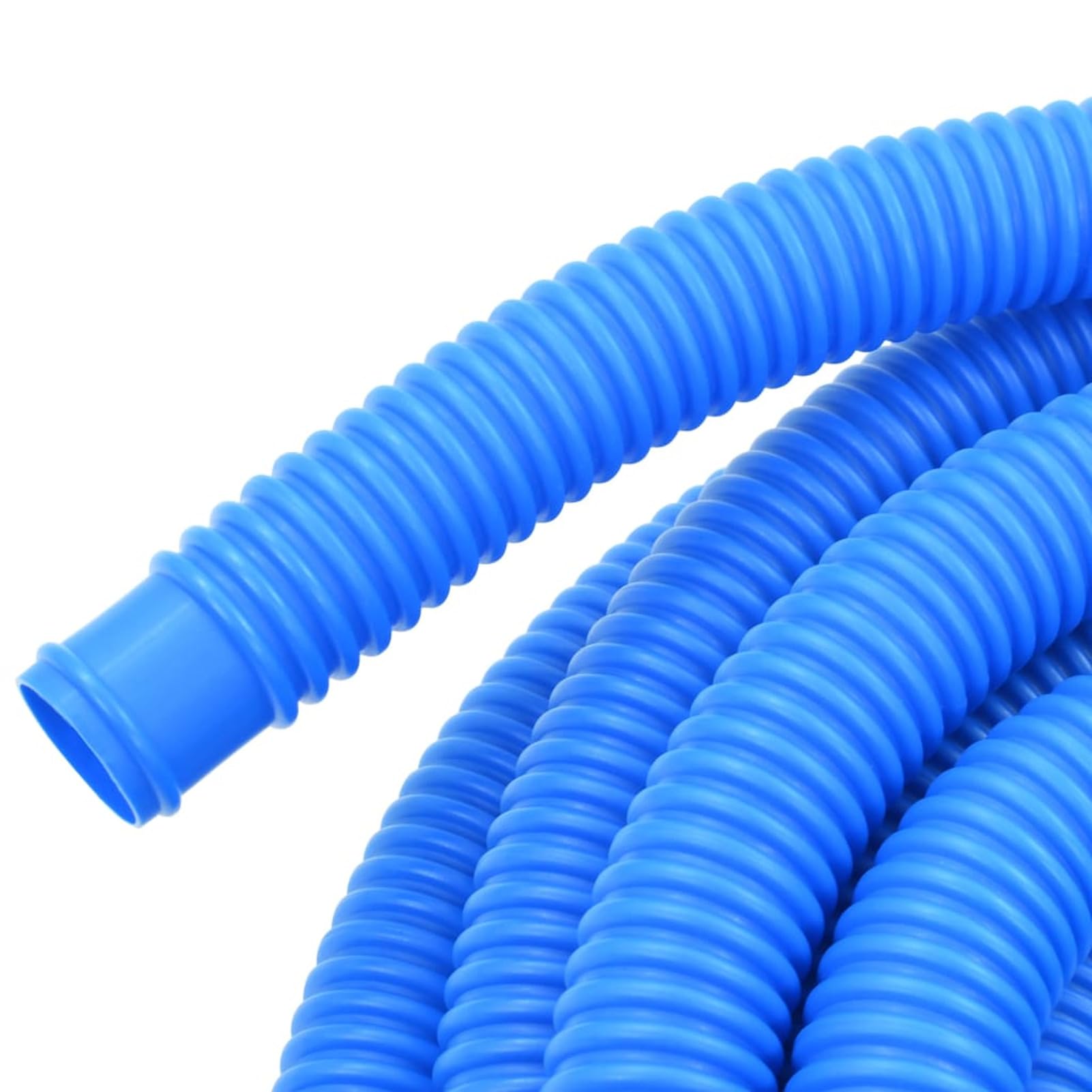 Tubo Flessibile per Piscina 32 mm 9,9 m Blu,Tubo da Giardino Tubo Flessibile Piatto per Pompe PVC Flessibile e Resistente,Tubo Industriale,Tubo per Acqua per Irrigazione