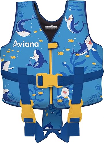 Miniatura 9 de Toddler Swim Vest Floaties Jackets for Kids Pool Float Training to Swim or Fishing 33-60 lbs Boys Girls Vest