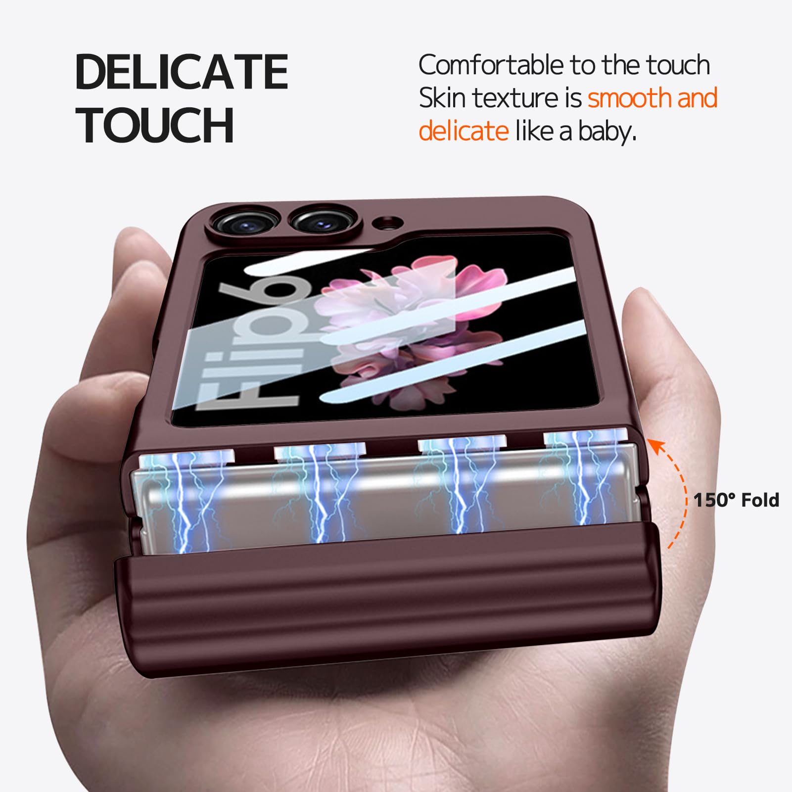 Amazon.com: NINKI for Samsung Galaxy Z Flip 6 / Flip 7 FE