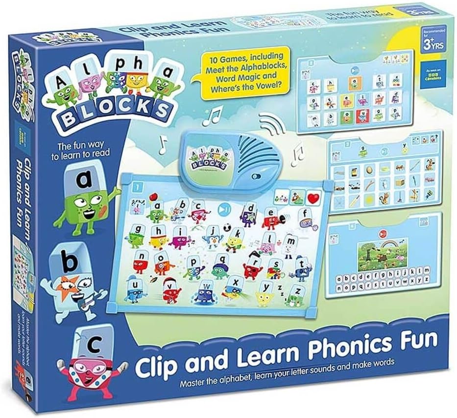 Alphablocks AN25 Clip & Learn