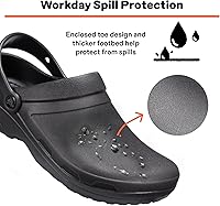 Vista 6 de Crocs Unisex Adult Specialist II Work Clogs Enclosed Toe Slip Resistant All Day Comfort