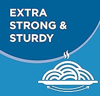 Vista 6 de Yaxa Basics Cuencos de papel ultra desechables, 20 onzas, aptos para microondas, a prueba de remojo, fuertes y resistentes, color blanco, 50