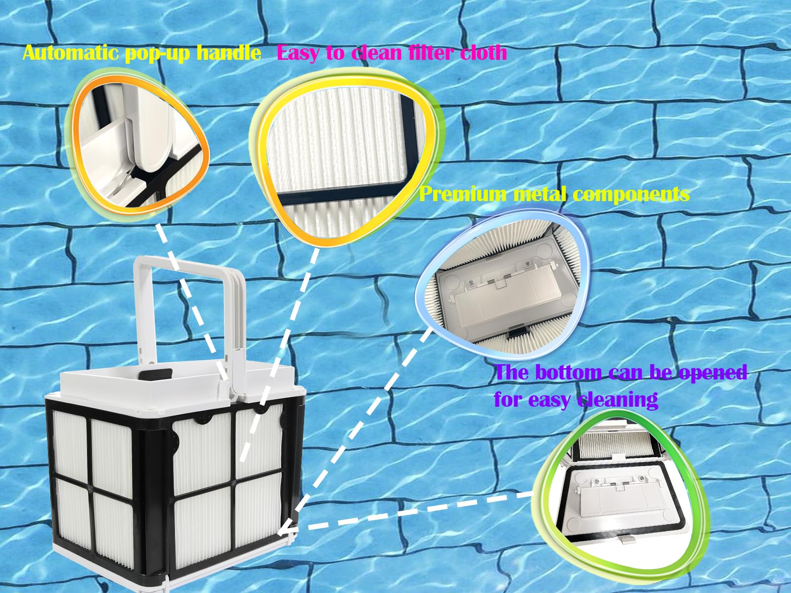 9991460-R1 Ultrafeiner Filterkorb für Dolphin Poolreiniger