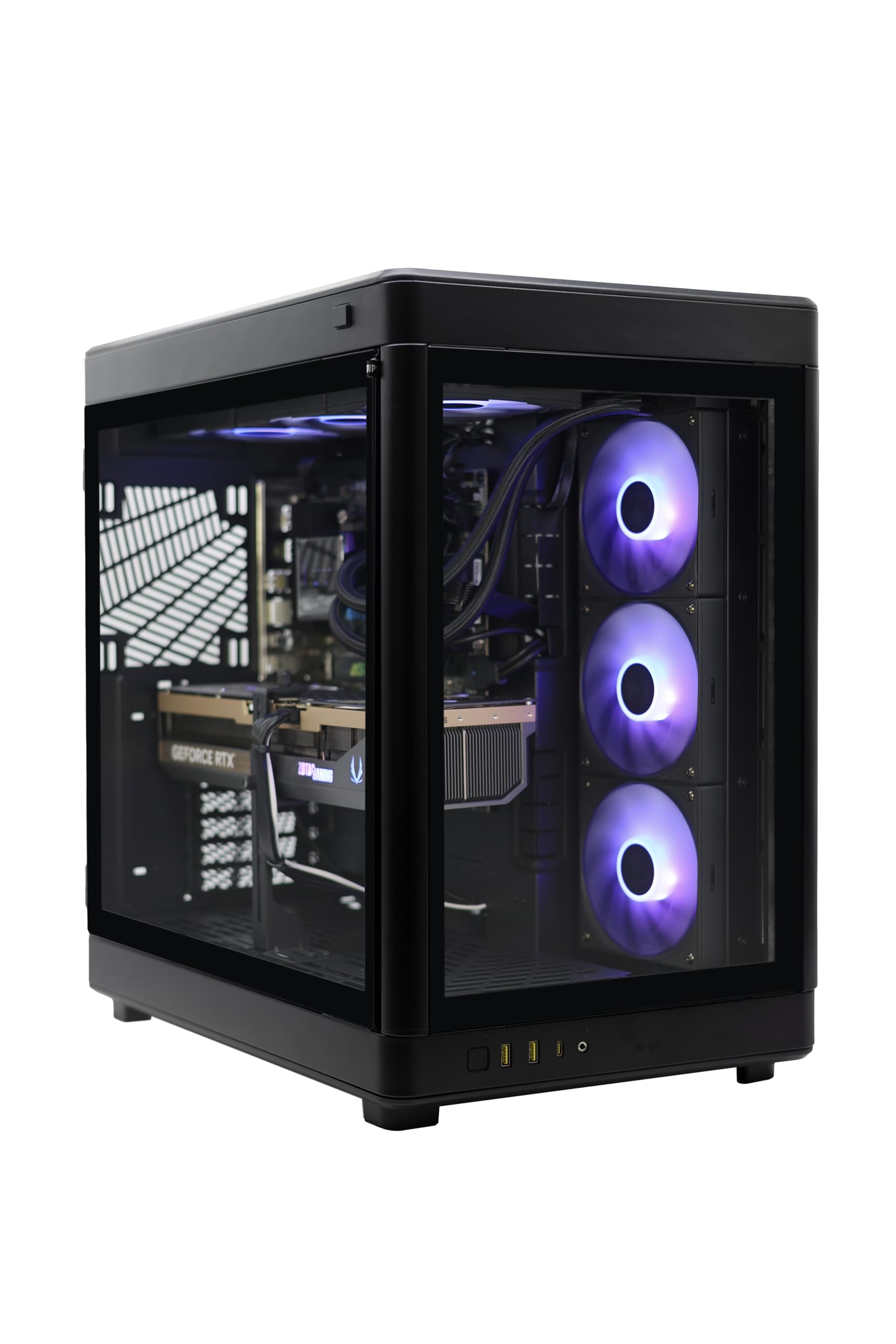 Photo 1 of ZOTAC MEK Gaming PC Desktop, NVIDIA GeForce RTX 5090 32GB GDDR7, AMD Ryzen 7 9700X Up to 5.5GHz, 32GB DDR5, 2TB NVMe SSD, 1200W 80+ Gold PSU, WiFi 7, Windows 11 Pro