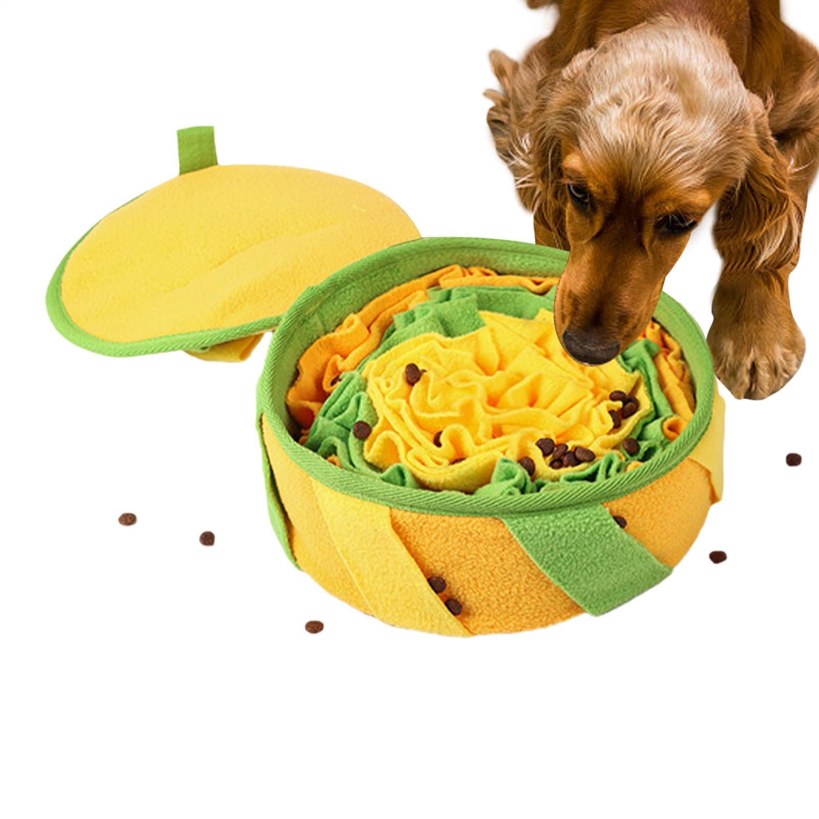 Comedero automático para mascotas Tapete de búsqueda de comida for perros - Comedero interactivo con olfateo, dispensador de juguetes for perros | Herramienta de olfateo for estimulación mental
