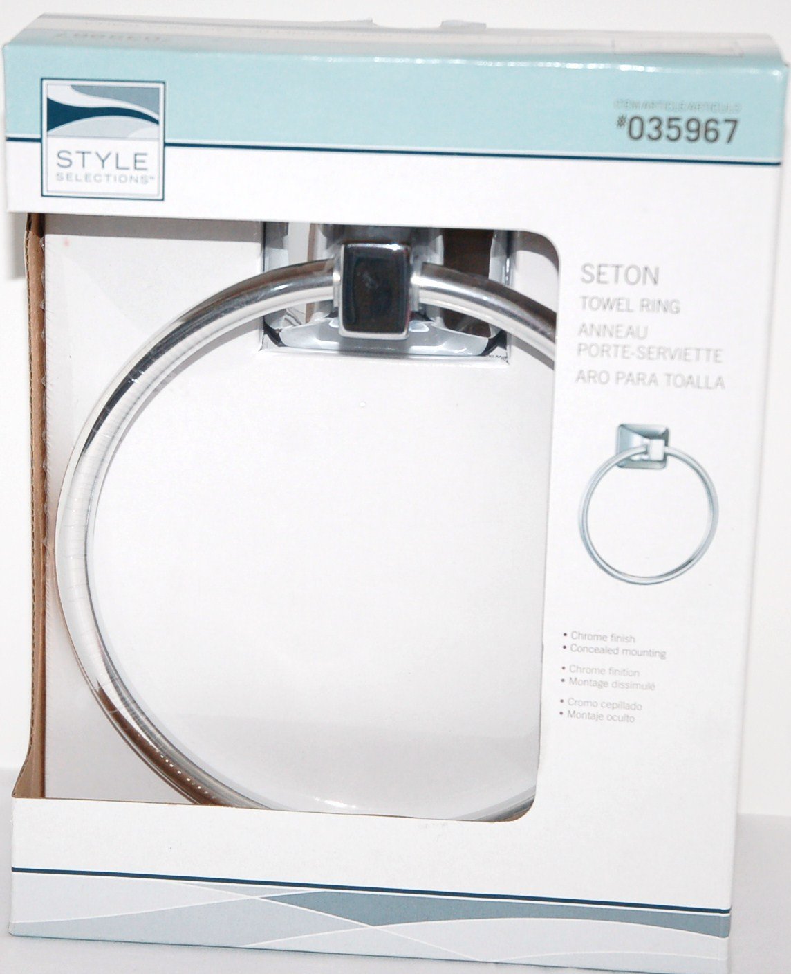 Style Selections Seton Towel Ring