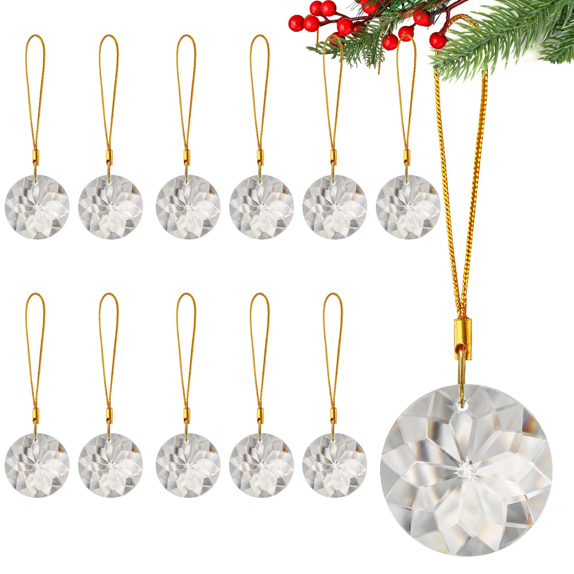 Décorations de sapin de Noël en cristal pour illuminer votre intérieur