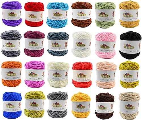 CA+CB, 24 rollos de hilo grueso de 8 capas para alfombras de acolchonado, hilo acrílico para acolchonar, 24 rollos de hilo grueso de 8 capas para disponible en Yaxa Costa Rica