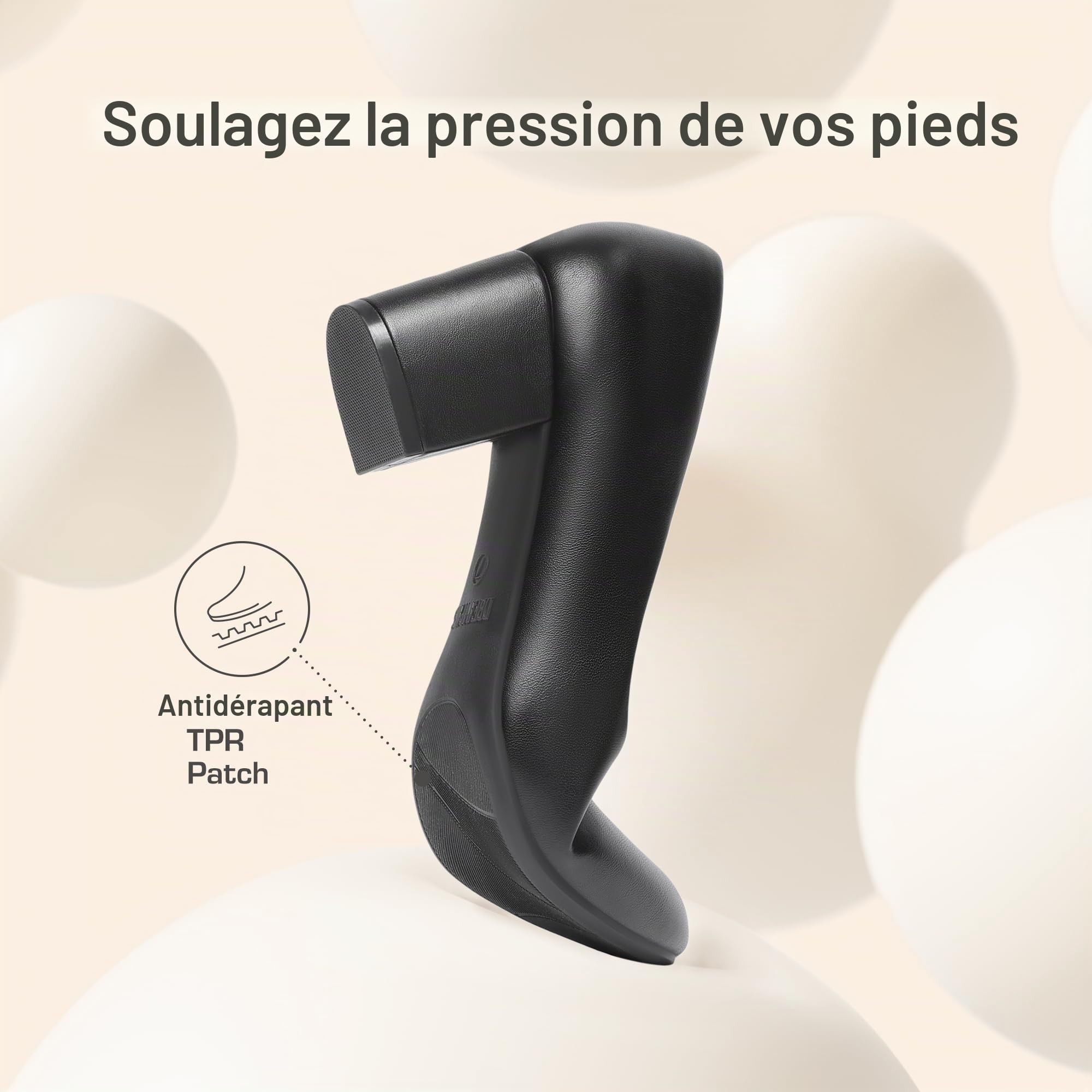 DREAM PAIRS Escarpins Femme Confortables Chaussures de Travail Classiques et Simples, Idéales pour Tenues de Bureau et Costumes Professionnels