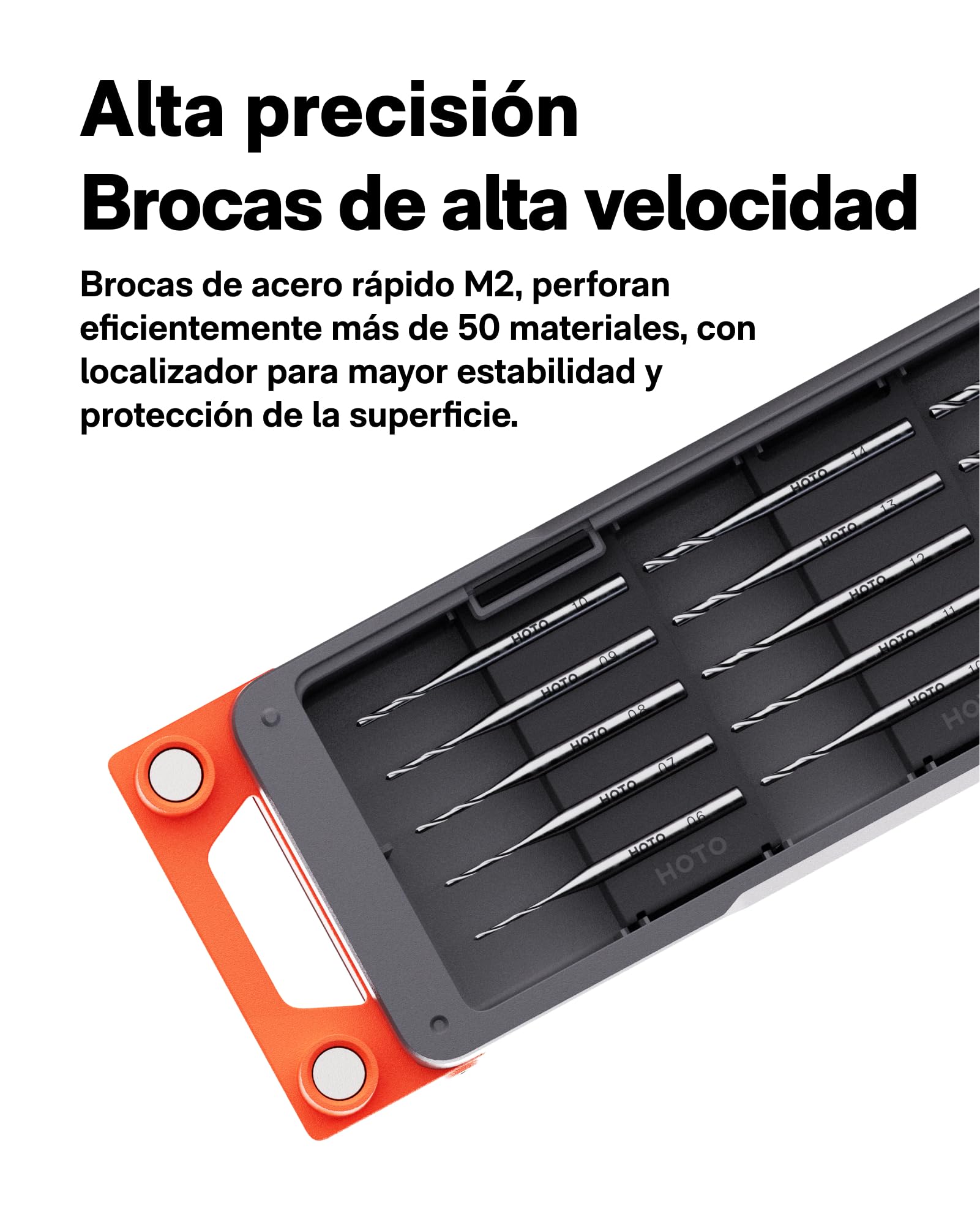 HOTO SNAPBLOQ D-A03 Mini Taladro Eléctrico sin Cable, 3 Velocidades | Luces LED,Kit portátil 20 en 1, ideal para fabricación de joyas, resina, plástico, madera y proyectos DIY