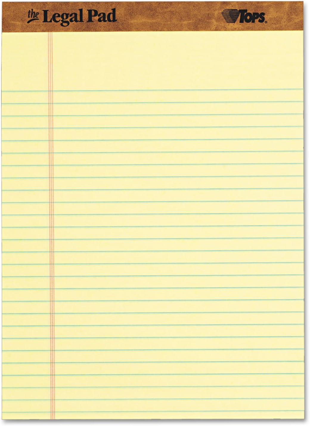 TOPS 7532"The Legal Pad" Ruled Perforated Pads, 8 1/2 x 11
